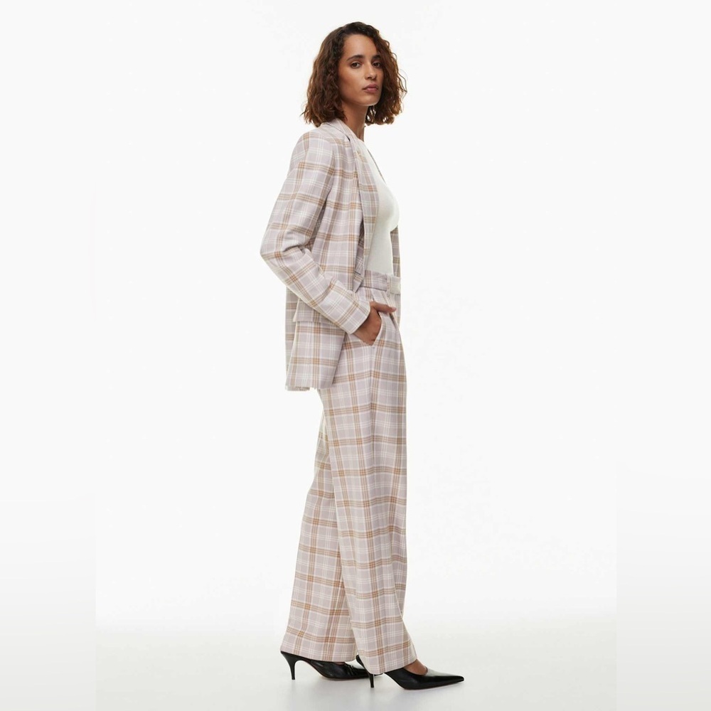 Wilfred Effortless Pants in Checkered Twill - Picture 2 of 9